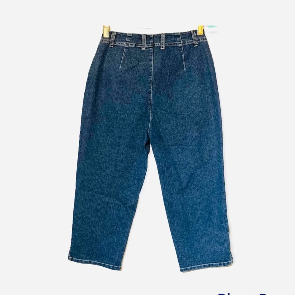 Gloria Vanderbilt bareback cropped jeans size 8 NWT